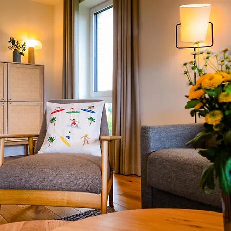 Salzbrise - Balkon, Sauna, Strandnah, Familienfreundlich Apartman *